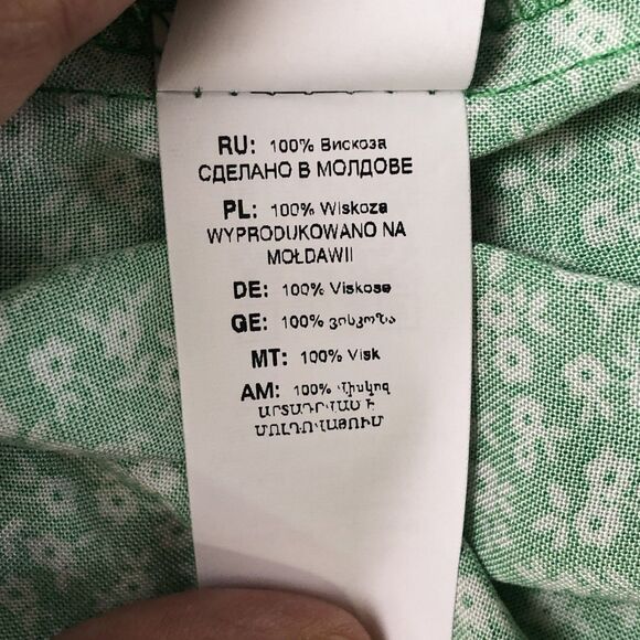 New Look Women’s Skirt Green Floral Size 14 NWT - Picture 16 of 16